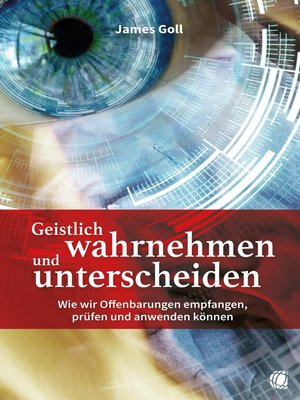 cover image of Geistlich wahrnehmen und unterscheiden